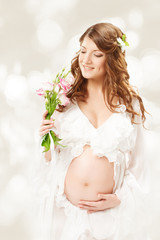 Beautiful Pregnant woman. Beauty of pregnancy