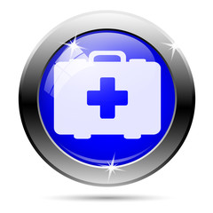 Obraz premium Medical bag icon