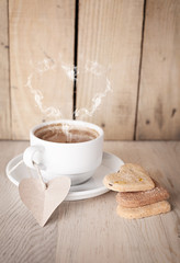 coffee heart