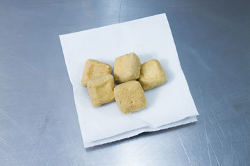 Fried tofu
