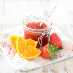 Erdbeer-Orangen-Marmelade