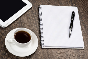 workplace businessman, still life