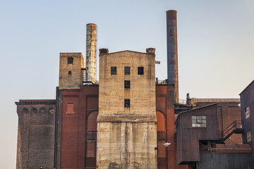 Fototapeta premium old power plant building