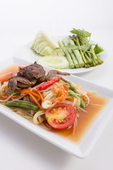 Green papaya salad