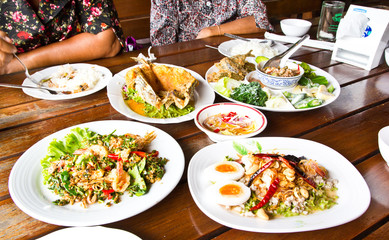 Traditional Thai food