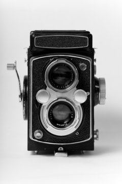 6x6 Retro camera front elevation.