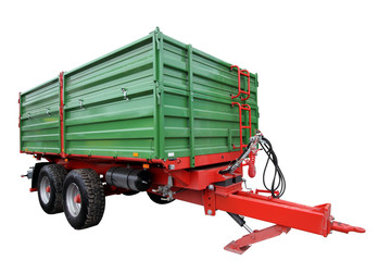 The green tractor cart