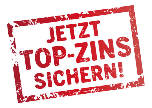 Stempel Top Zins sichern