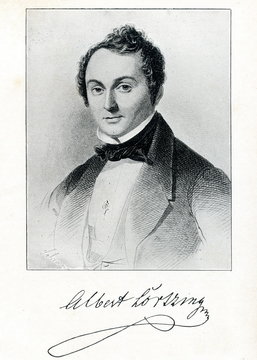 German composer Gustav Albert Lortzing
