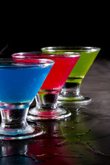 bright cocktails