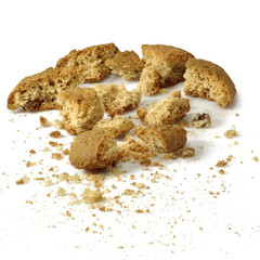 crumbled cookies