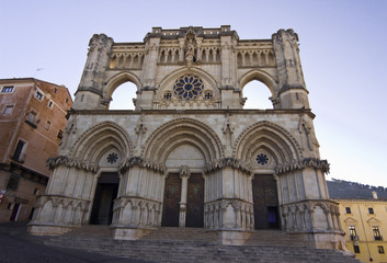 Fototapeta na wymiar Cathedral of Cuenca, Castilla la Mancha, Spain.