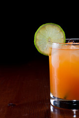 tropical juice cocktail