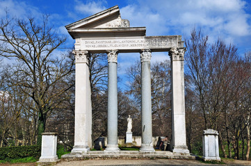 Roma, giardini di Villa Borghese