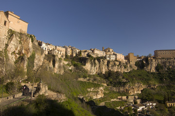 The medieval town of Cuenca, Spain