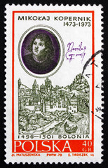 Postage stamp Poland 1970 Nicolaus Copernicus