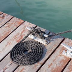 coiled rope