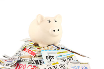 Piggy Bank On Coupons