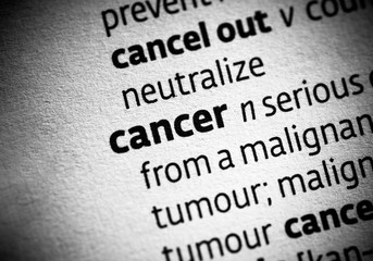 Obraz premium Cancer definition