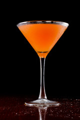 tropical juice cocktail