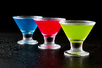 bright cocktails
