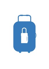 Cadenas dans une valise