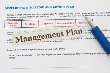 Management plan