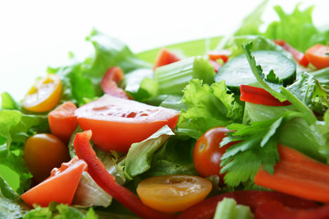 salad with vegetable