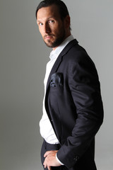 Fototapeta premium Mann im Anzug