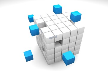 Business Concept Cube