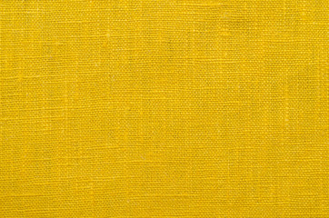 yellow linen textile