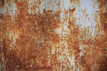 Iron surface rust