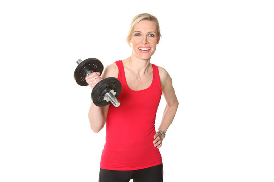 Sportliche Frau