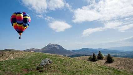 Fototapeta premium Montgolfière