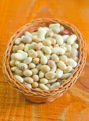 raw beans
