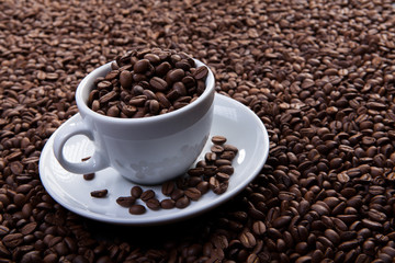 cup of coffee beans