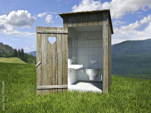 "Modernes Klohäuschen" Stockfotos und lizenzfreie Bilder auf Fotolia