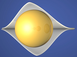 Abstrakte Figur_Logo - 3D