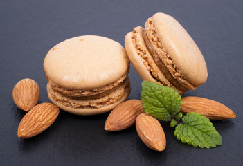 Macaroons, almonds