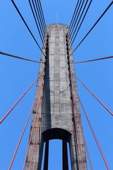 鮎の瀬大橋　幾何学的模様の橋桁