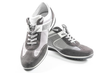 Pair of modern sports trainers