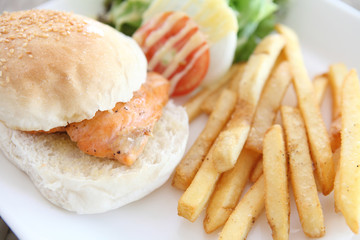 Salmon Sandwich