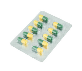 Capsules packed in blister
