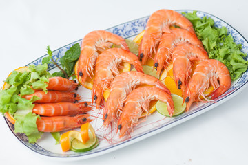 cooked shrimp