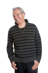 Senior People - Waist Up portrait - Smiling Man