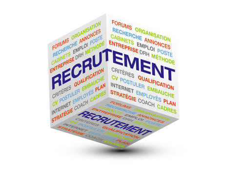 cube 3d recrutement