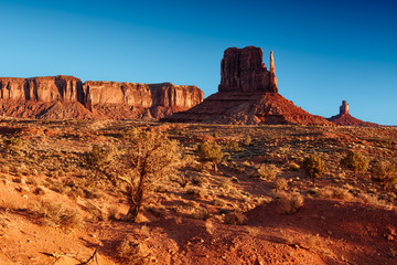 Sunrise on Monument Valley, USA
