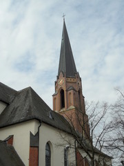 Fototapeta na wymiar St Marien w Fröndenberg.