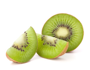 Kiwi fruit sliced segments