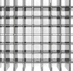 Empty glass grid